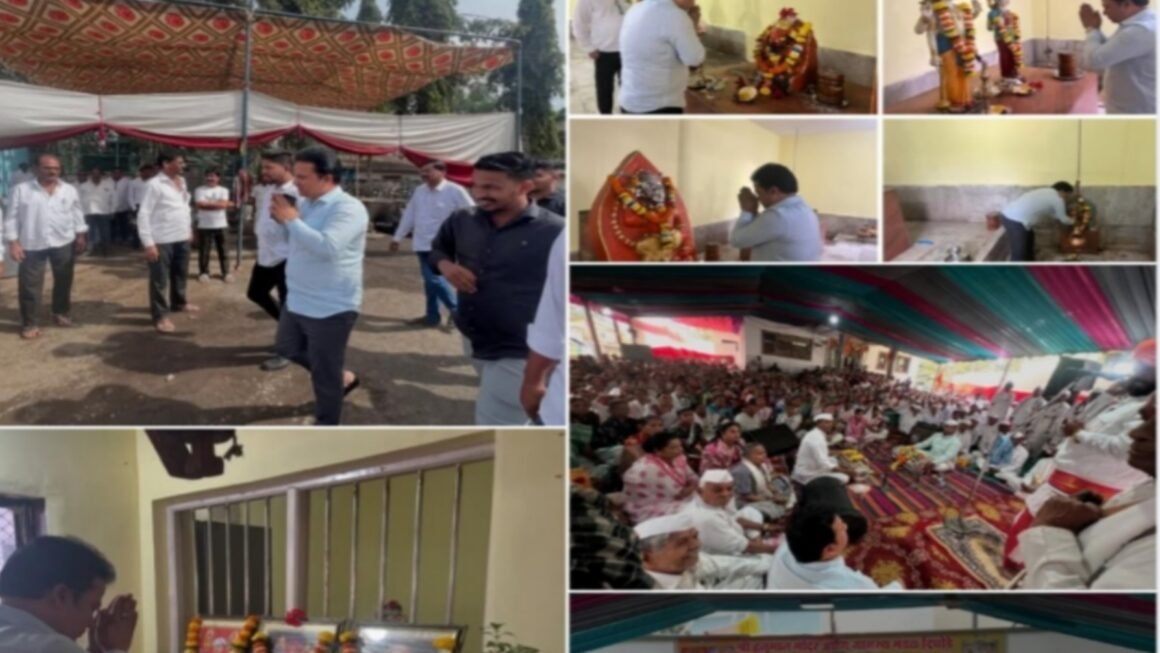दिघोडे ग्रामस्थ मंडळाच्या व्यवस्थापनाखाली श्री ग्रंथराज ज्ञानेश्वरी पारायण सोहळा श्री हनुमान मंदिर दिघोडे येथे आयोजित करण्यात आला होता.