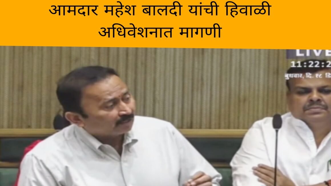 नैना प्रकल्पासंदर्भात सिडकोने शेतकरी आणि लोकप्रतिनिधींना विश्वासात घ्यावे; शेतकऱ्यांच्या घरांवर कोणतीही तोडक कारवाई करू नका – आमदार महेश बालदी यांची हिवाळी अधिवेशनात मागणी