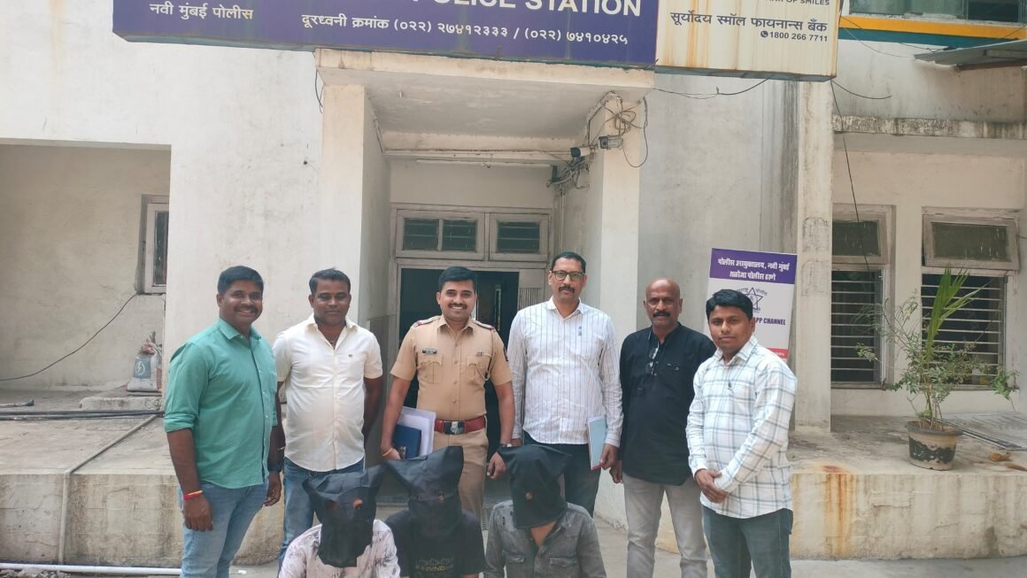 रॉबरी करणार्‍या तीन आरोपींना तळोजा पोलिसांनी घेतले ताब्यात