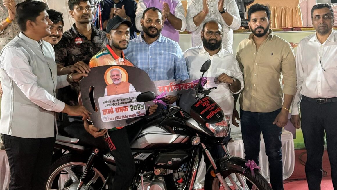 नमो चषक क्रिकेटमध्ये भिंगारी संघ अव्वल