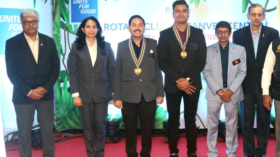 रोटरी क्लब ऑफ पनवेल सेंट्रलच्या अध्यक्षपदी रो. अनिल ठकेकर यांची निवड