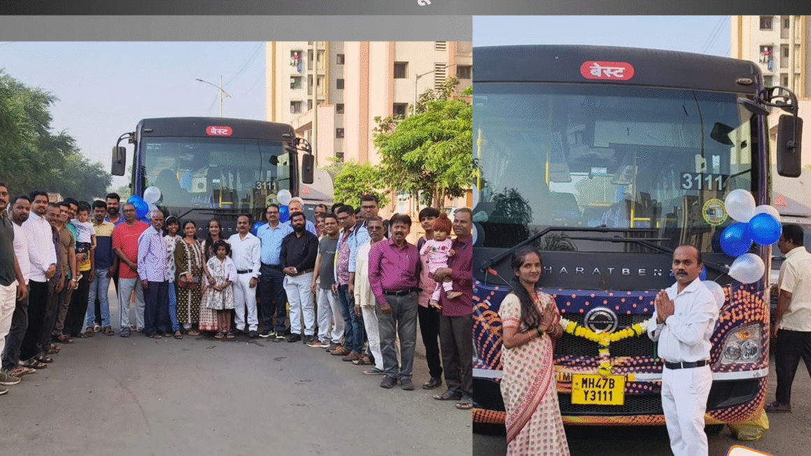 उरणच्या इतिहासात प्रथमच उरण ते नवी मुंबई, उरण ते मुंबई बेस्ट अंतर्गत चलो बस सेवा सुरु.