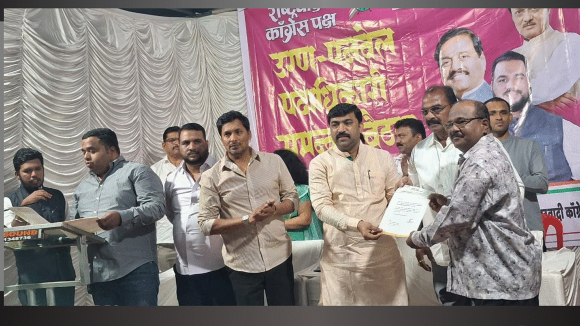 उरण तालुका राष्ट्रवादी काँग्रेसच्या कार्याध्यक्षपदी ज्येष्ठ पत्रकार अजित पाटील