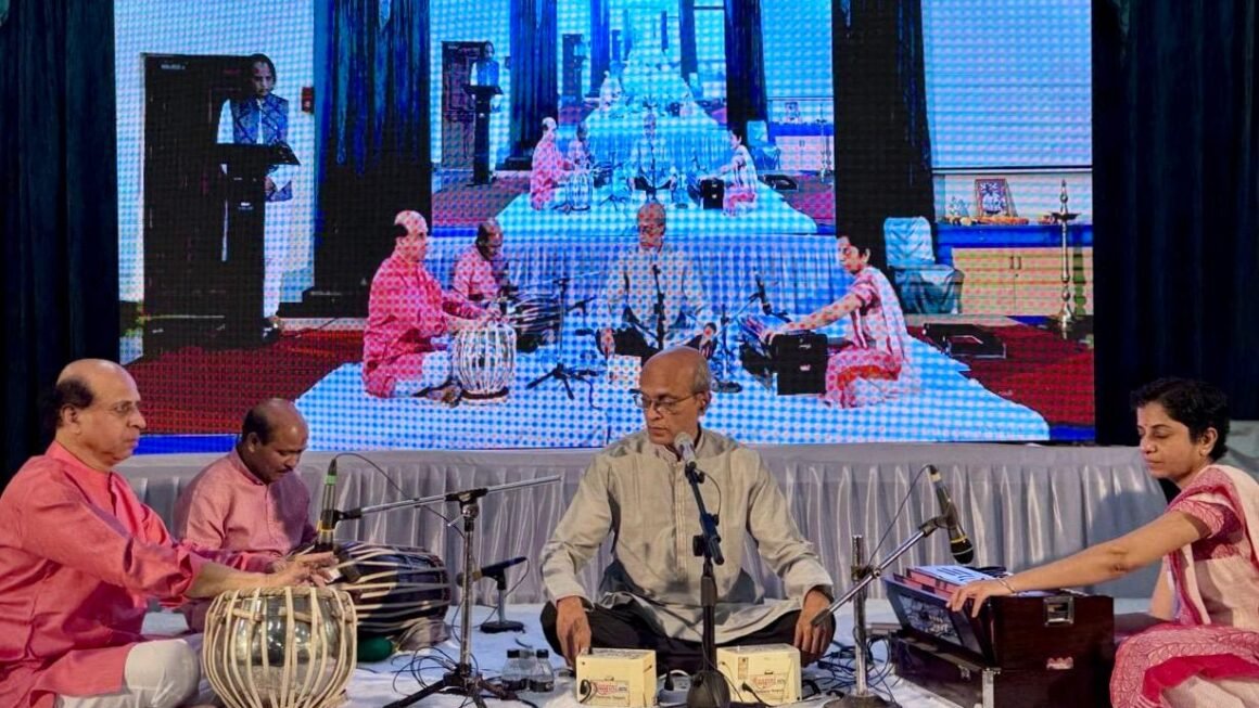 पनवेलमध्ये ‘खुशरंग’ संगीत महोत्सव दिमाखात संपन्न; रसिक मंत्रमुग्ध&nbsp; 