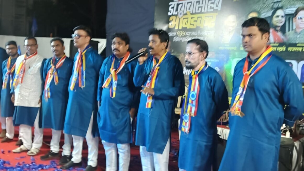  डॉक्टर बाबासाहेब आंबेडकर यांचा 135 वा जयंती महोत्सव पनवेल शहरामध्ये संपन्न
