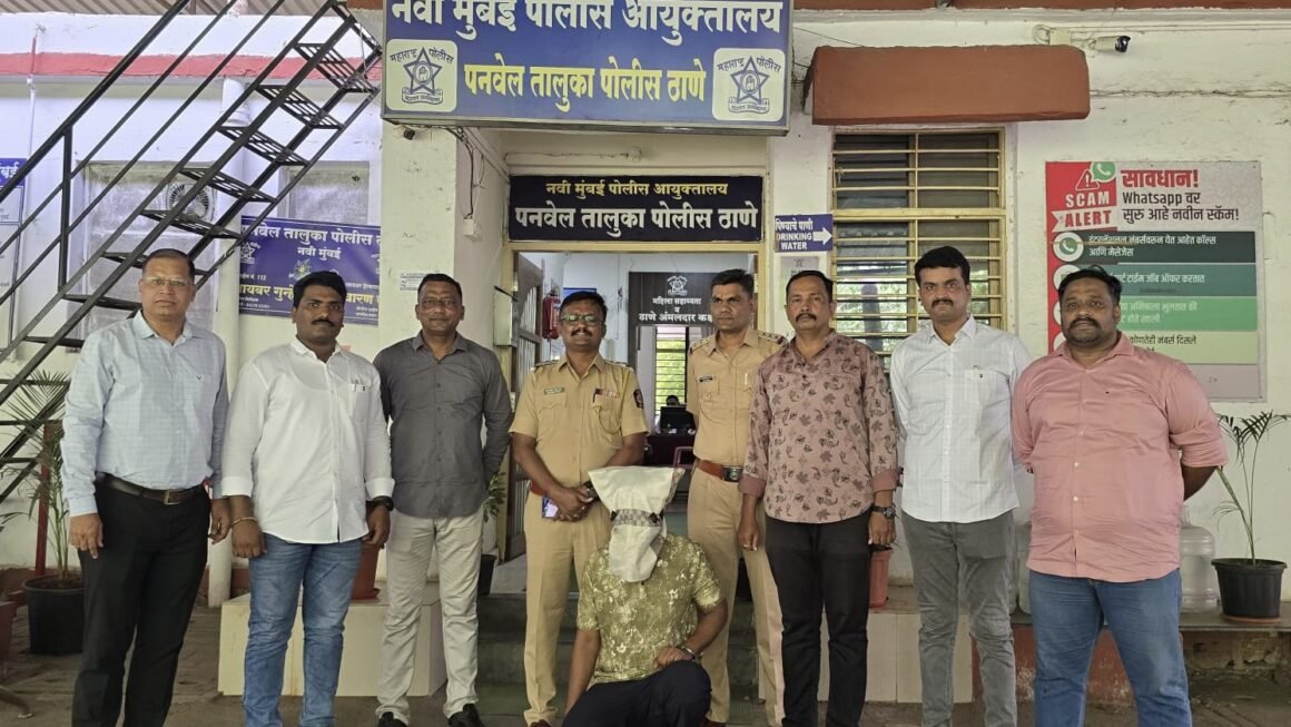 गेल्या दोन महिन्यांपासून महिलेची हत्या करून पसार असलेल्या आरोपीला पनवेल तालुका पोलिसांनी केले गजाआड