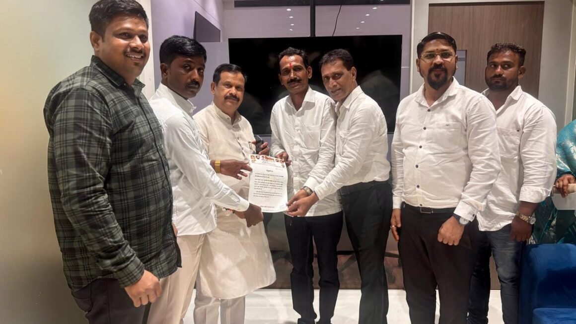 टाटा मेमोरियल हॉस्पिटल, खारघर येथे शिवसेना श्रमिक राष्ट्रीय कामगार सेनेच्या कार्याध्यक्षपदी सचिन मोरे यांची नियुक्ती