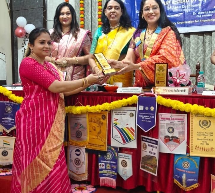 इनरव्हील क्लब ऑफ पनवेलची दैदिप्यमान कामगिरी; तब्बल १० बक्षिसांचा मान