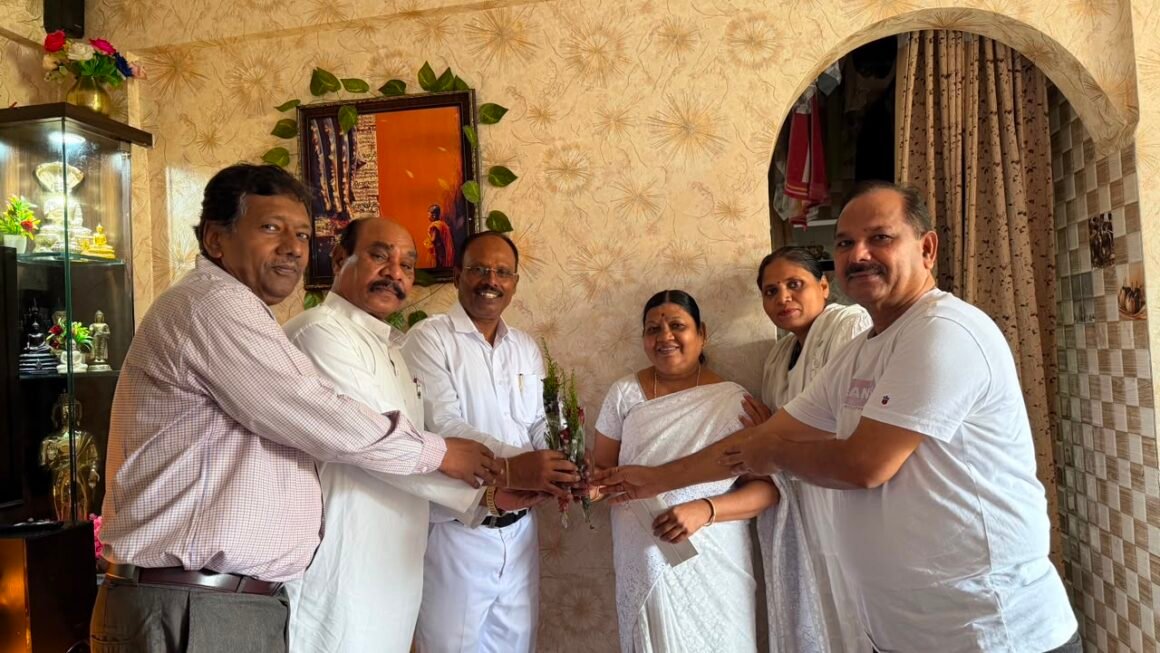 *वर्षावास निमित्त धम्म बांधवांची गृह भेट उपक्रम*