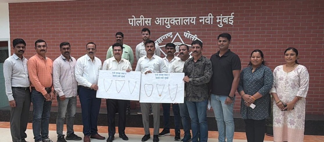 सोनसाखळी चोरीप्रकरणी दोन सराईत आरोपी अटकेत७.३९ लाखांचा मुद्देमाल जप्त; पाच गुन्ह्यांची कबुली