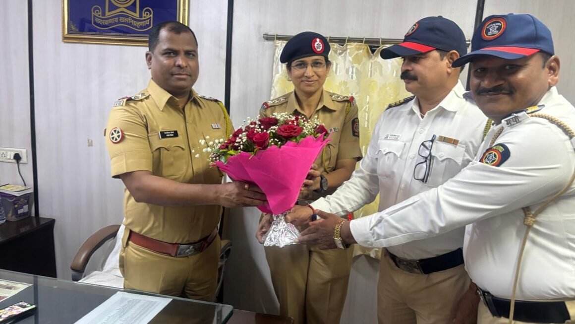 नवीन पनवेल वाहतूक शाखेच्या प्रभारीपदी रेवणसिद्ध ठेंगले